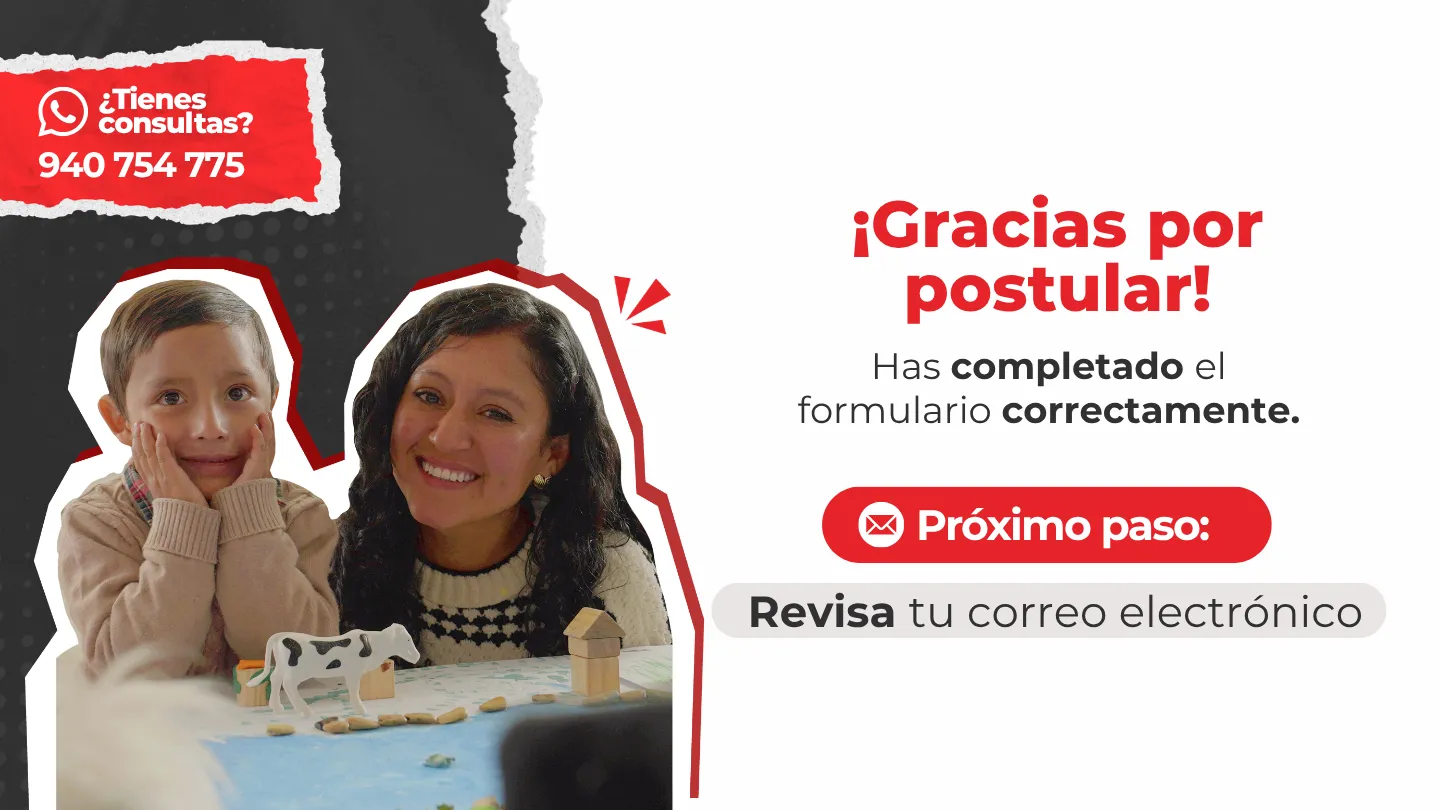 ¡Gracias por postular!